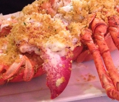 Stuffed lobster